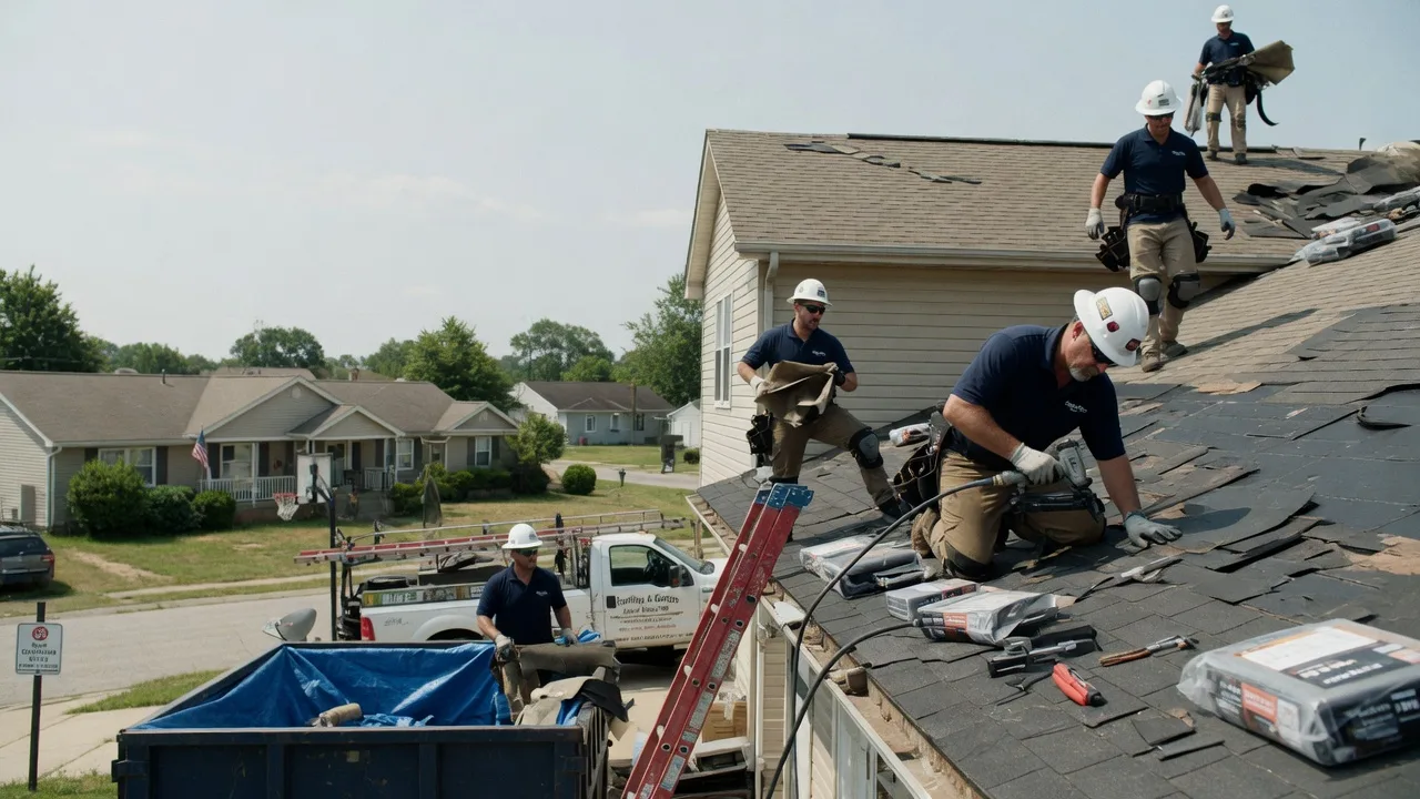 Roof Replacement in Isom, KY near me